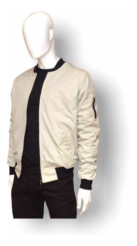 Casaca Bomber Jacket Modelo Retro