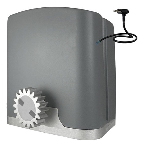 Motor do portão residencial PPA DZ Rio 1/4 Turbo 127V 60Hz e engrenagem de Z18
