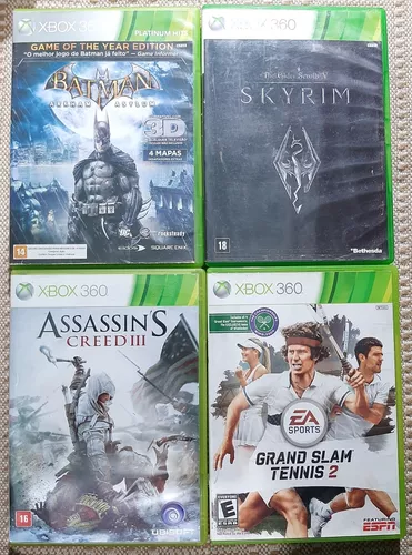 Os jogos mais vendidos do Xbox 360