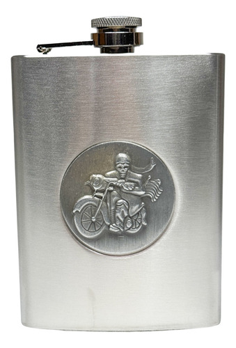 Cantil Inox Frasco Garrafa Whisky Bolso Bar Portátil