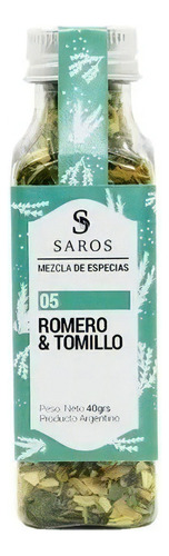 Especias Saros Romero & Tomillo  X40gr.