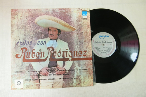 Vinyl Vinilo Lp Acetato Ruben Rodriguez Exitos Ranchera