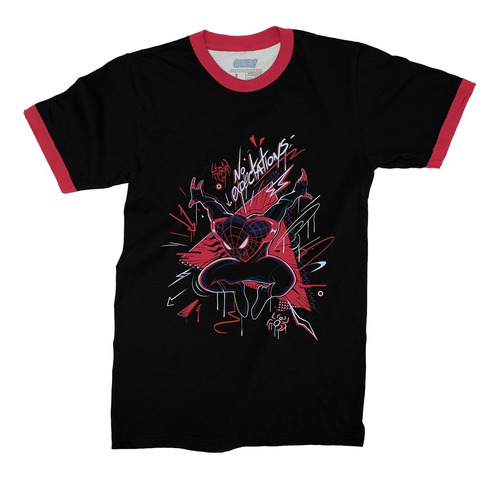 Playera Marvel Spiderman Miles Morales No Expectations