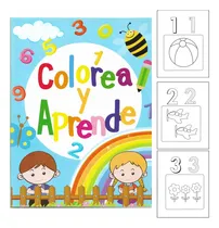 Comprar Cuaderno Iluminar Colorear Números Y Cantidades - Leocolor -