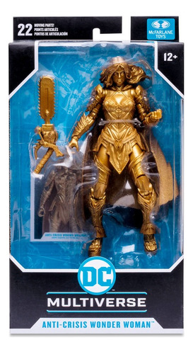 Figura De Acción Dc Multiverse Anti-crisis Wonder Woman 12