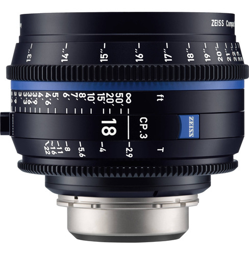 Zeiss Cp.3 18mm T2.9 Compact Prime Lente (canon Ef Mount, Fe