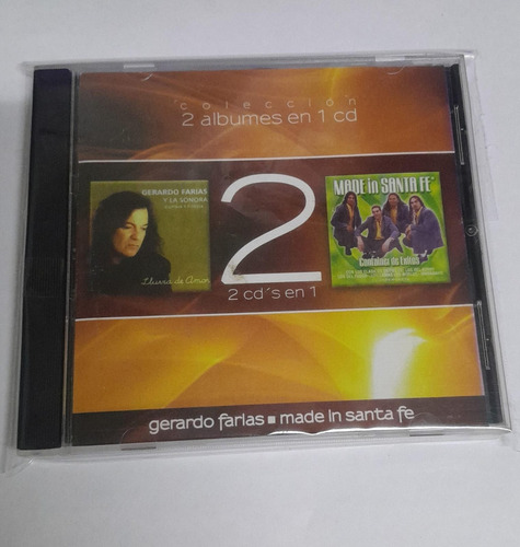 Cd Gerardo Farias/made In Santa Fe 2cd En Un Album Nuevo