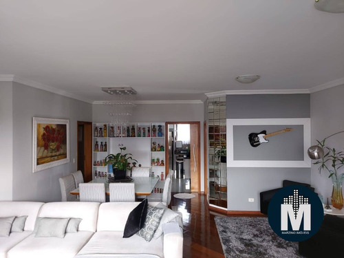 Imagem 8 de 15 de Apartamento À Venda C/ 4 Suítes 188m², Varanda, 2 Vagas - Centro Osasco - Lm205