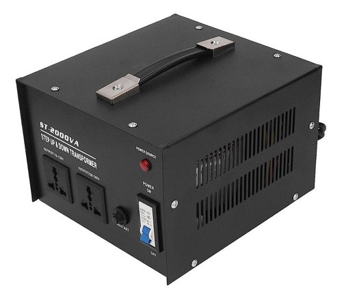 Transformador Voltaje 110v - 220v De 2000 Watts