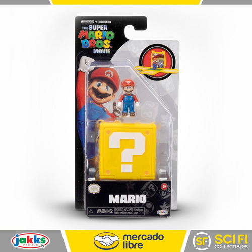 Super Mario Bros La Pelicula Mario Mini Figura Articulada
