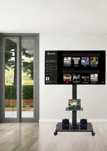 Imagen 2 de 2 de Huawei Tv Smart Soporte De Pie Ideal Hasta 80' Móvil
