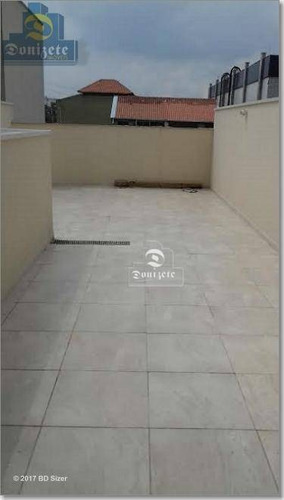 Imagem 30 de 30 de Cobertura Com 2 Dormitórios À Venda, 101 M² Por R$ 330.000,00 - Vila Humaitá - Santo André/sp - Co0913