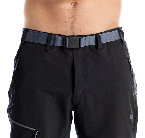Pantalon Hombre Grey Q-dry Ot Negro Lippi
