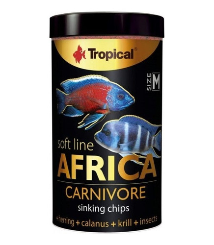 Tropical Soft Line Africa M 130gr Africanos Carnívoros Polyp