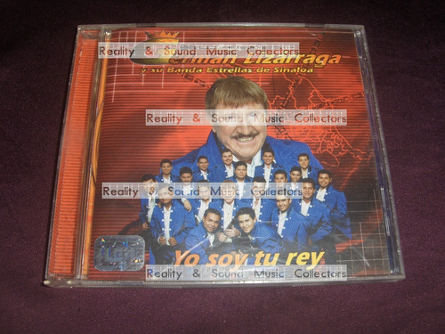 German Lizarraga Y Su Banda Estrellas De Sinaloa Soy Rey Cd 