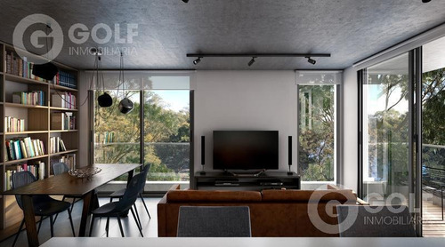 Vendo Apartamento De 1 Dormitorio Con Terraza, Garaje Opcional, Barbacoas, Punta Gorda