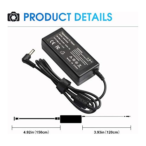 Adaptador Y Cargador De Altavoz Ac/dc De 19 V Para Harman Ka