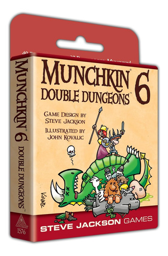 Steve Jackson Games Munchkin 6 Mazmorras Dobles