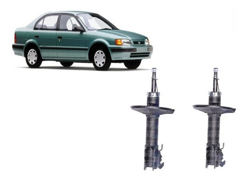 Amortiguador Delantero Toyota Tercel 1995 1999 Par