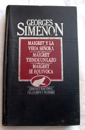 G. Simenon -  Maigret X 3 / Maestros Del Crimen Y Misterio