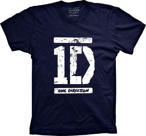 Camisa, Camiseta Silk Banda One Direction 1d Personalizada
