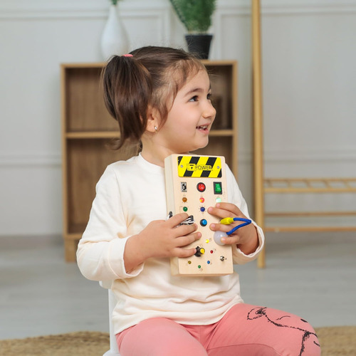 Kollany-tablero Ocupado Para Niños Pequeños Tablero Ocupado