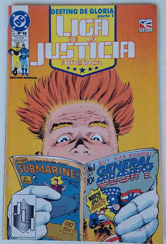 Revista Comic Liga De La Justicia Número 45