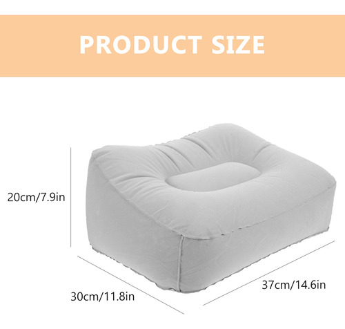 Almohada Inflable Para Reposapiés, Taburete De Masaje De Pie