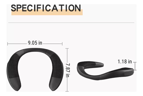 // 2025 Bocina Bluetooth Con Correa For El Cuello Con Y