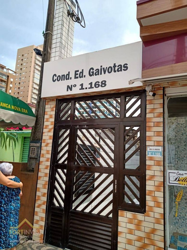 Imagem 9 de 11 de Kitnet À Venda, 31 M² Por R$ 130.000 - Canto Do Forte - Praia Grande/sp - Kn0153