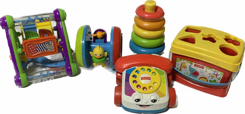 Juguetes Didácticos Aprendizaje Para Bebé Niño Set Usado (Usado)