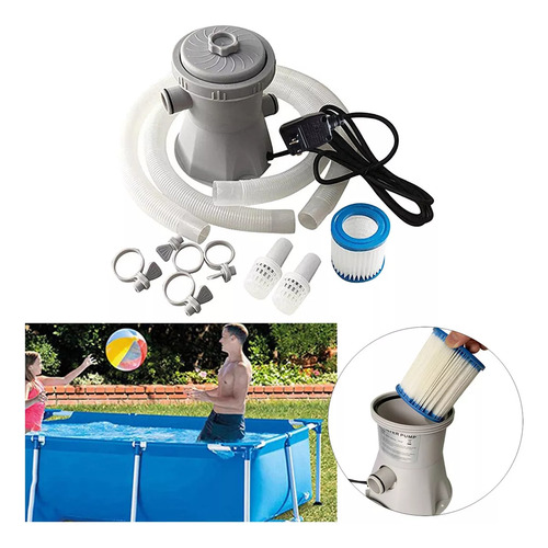 Tf Bomba De Filtro De Agua Eléctrica Para Piscinas, Sistema