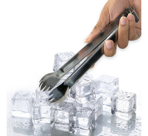 Pegador Gelo Inox Multiuso Carnes Frios Drinks Macarrão