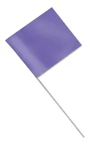 Comprar Banderines De Seguridad - 64x89mm, Morados - 2 Paq De 100