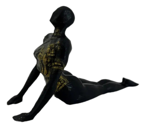 Figura De Resina Con Pose De, Estatua, Obra De Extensión