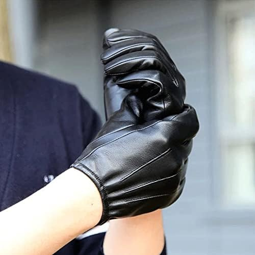 Guantes De Cuero Yameize Apto Para Pantalla Táctil P/hombre