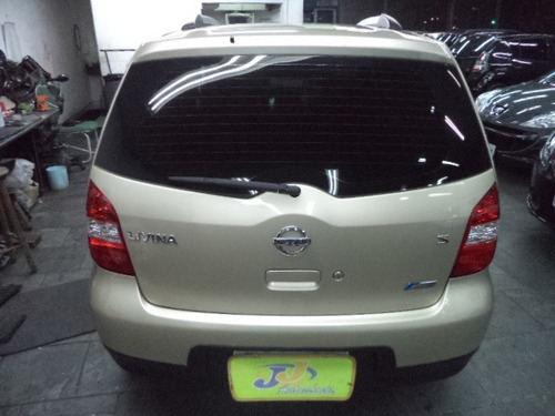 Imagem 8 de 11 de Nissan Livina Sl1.6 16v Flex 5p Completo Abs 2010 Dourado