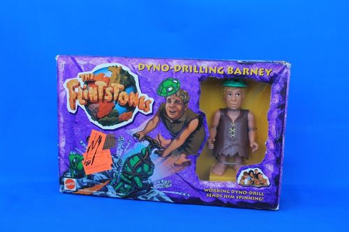 Dino Drilling Barney The Flintstones Movie 1993 Mattel