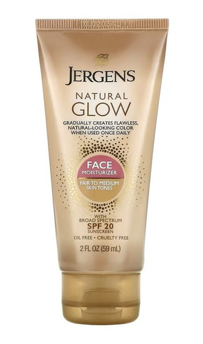 Hidratante Facial Diario Con Protector Solar De Jergens Glow