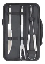 Comprar Set Utensilios Asado Parrilla Parrillero 3 Piezas Premium Ax