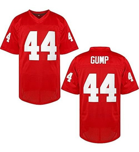 Forrest Gump Jersey #44 Stitched Movie Football Jersey Red