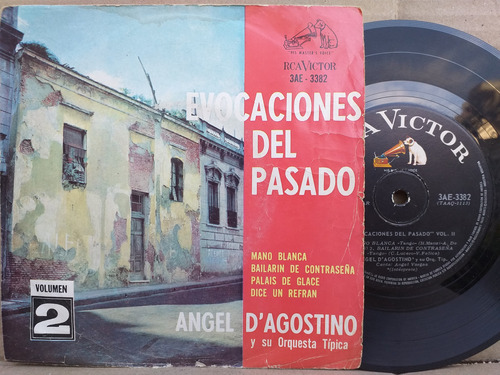 Angel Vargas - D'agostino - Viejo Coche - Ep De Vinilo Tango