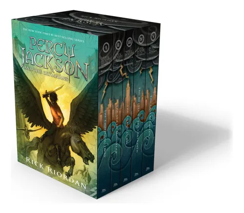 Book : Percy Jackson And The Olympians Hardcover Boxed Set.