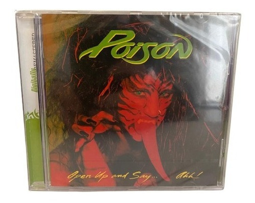 Poison (3)  Open Up And Say... Cd Europeo Nuevo Musicovinyl