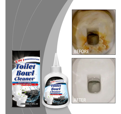 Limpiador De Inodoros V Toilet Stubborn Stains Scale Deodori
