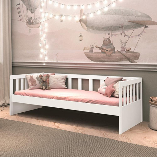 Cama Babá 192,5x68cm Vitória Móveis Bonatto Branco