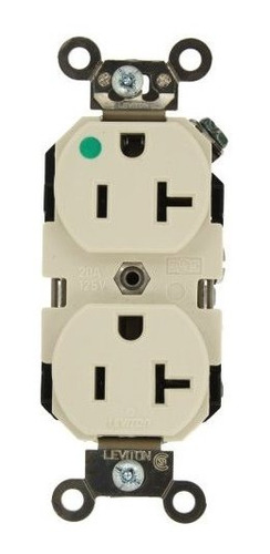 Regleta Doble Leviton 8300-t La Para 20a125v