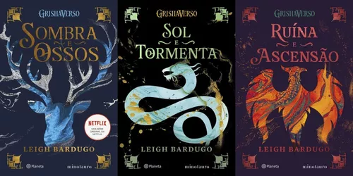 Box Trilogia Completa Sombra E Ossos 3 Volumes Série Netflix