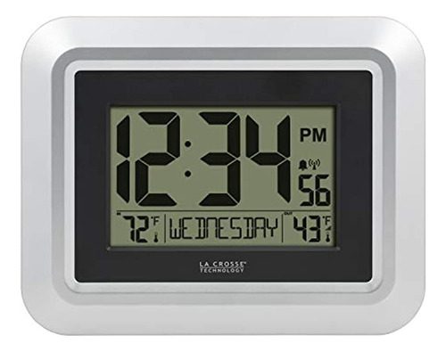 La Crosse Technology 513-1918s-int Reloj De Pared Digital At