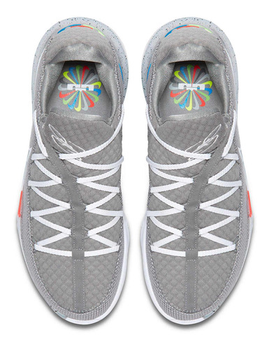 Zapatillas Nike Lebron 17 Low Particle Grey Cd5007-004